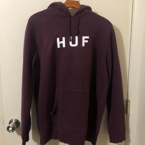 Maroon Huf Hoodie